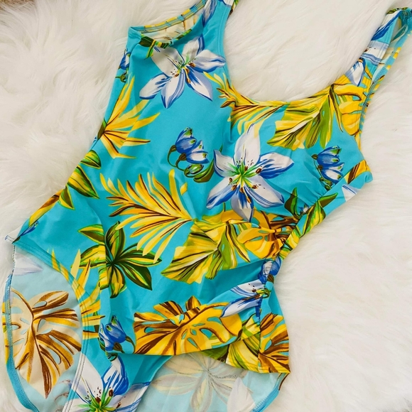 Vintage Sabree One Piece Swim Suit - Picture 2 of 5